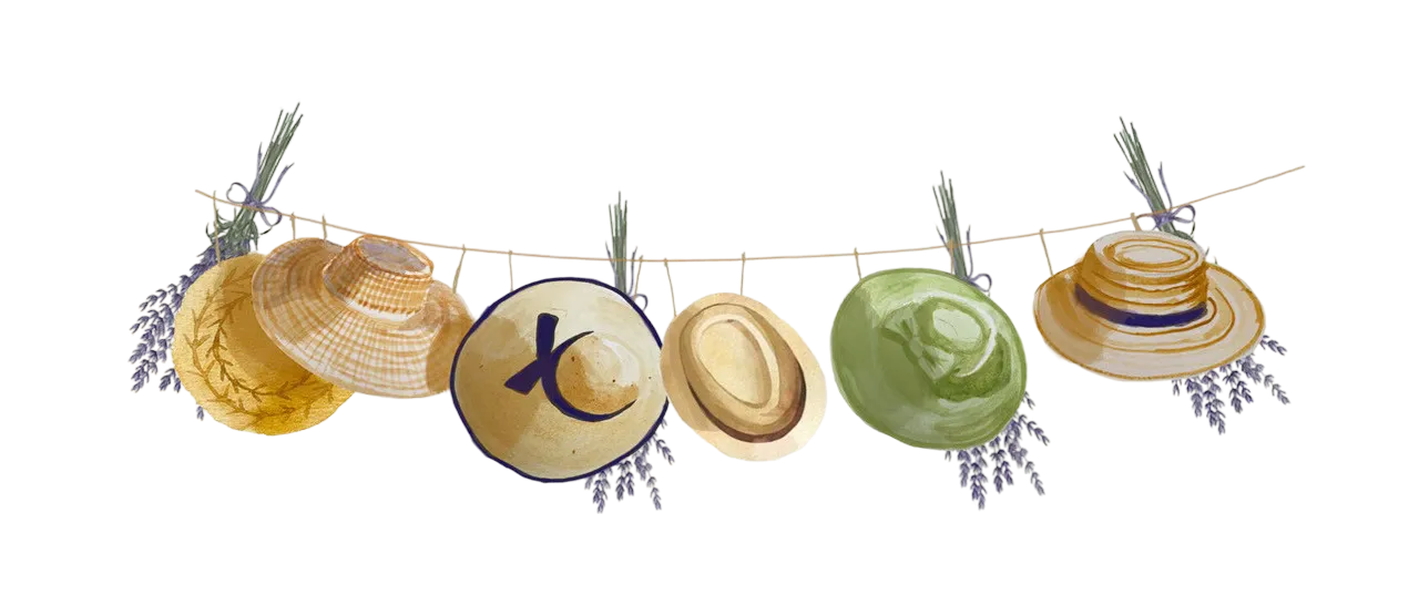 An illustrative sketch of a flower